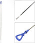 OCPTY Engine Oil Level Dipstick For Mercedes-Benz C230,C240,C32,C320,C55,CL55,CLK320,CLK500,CLK55,CLS500,CLS55,E320,E500,E55,ML500,R500,S430,S500,...