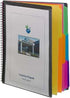 Smead 12 Pocket Poly Project Organizer, Letter Size, 1/3-Cut Tab, Gray with Bright Colors (89207)...