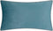 Solid Velvet Decorative Throw Pillowcase Luxury Soft Cushion Cover for Sofa Couch Chair 14 x 24 Inches Blue...