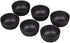 Chinese Tea Tasting Cup Purple Sand Cups Tiny Tasting Cup Mini Tea Cup Purple Sand Kung Fu Tea Cup Ceramic Cup Tea Bowl Cup Set of 6 Black...