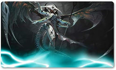 Atraxa Praetors Voice - Board Game MTG Playmat Size 23.6X13.8 in Games Mousepad PlaymatsCompatible for TCG CCG Table Mats Free Bag...