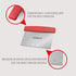 GINKGO Bench Dough Scraper Chopper Stainless Steel Kitchen Utensil Multipurpose Pastry/Food Cutter Scraper Tool for Cake, Pizza, Bread, BBQ - Red...