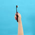 hello Charcoal Soft Toothbrush with Activated Charcoal from Sustainable Bamboo, BPA- Free, Made from Plant-Based Materials, 4 Pack...