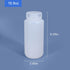 16.9 oz Wide Mouth Lab Reagent Bottle, Laboratory Grade Chemical Container, Sealed Leak-proof Translucent HDPE Bottle, Pill Bottle, Water Sample B...