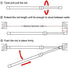 JAYE Curtain Rods Spring Tension Curtain Rod Adjustable Length for Kitchen, Bathroom, Cupboard, Wardrobe, Window, Bookshelf DIY Projects… (28"-48"...