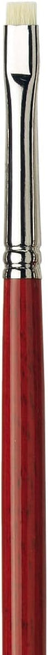 da Vinci Hog Bristle Series 7223 Maestro 2 Artist Paint Brush, Flat Extra-Short with Red Handle, Size 4...