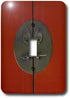 3dRose lsp_7980_1 Oriental Lock Single Toggle Switch, Multicolor...