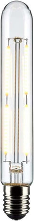 Satco 23170-4T6.5/LED/CL/930/120V/E17 Tubular (S21370) Intermediate Screw Base Exit Light Bulb...