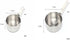 2PCS Stainless Steel Mini Sauce Pan, Sauce Mini Pot, Dipping Sauce Bowl, Cooking Sauce Cup with Handle, Restaurant Table Sauce Dish, Sauce Cooking...