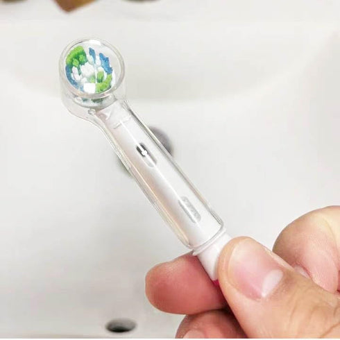 Toothbrush Cover for Electric Toothbrush, Electric Toothbrush Replacement Heads Dustproof Cover Compatible for Travel Toothbrushes, Brush Protecti...