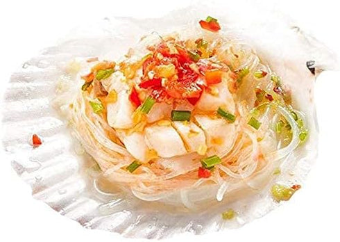6PCS Scallop Shells for Serving Food,Baking Shells Large Natural White Scallops from Sea Beach for DIY Craft Decor 4-5 Inches...