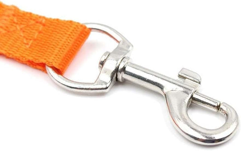 Orange Nylon Dog Leash,Soft Padded Handle Pet Reflective Leashes for Small Medium Large Dog Outdoor Running Walking Training Pet Supplies Leashes ...
