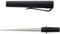 Schrade Delta Class Hone Cone with Diamond Dust Tapered Sharpening Rod , 4.6" for Knife Sharpening and EDC...