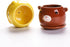 Cute Animal Shaped Ceramic Succulent Cactus Flower Pots with Tray (Plant Not Included) (Small, Duck)...