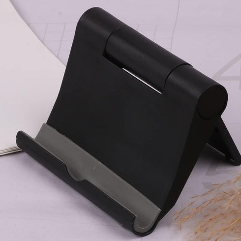 Cell Phone Stand for Desk, Foldable Cell Phone Holder Mobile Phone Dock Multi-Angle Universal Adjustable Tablet Holder Compatible with Most Cell P...