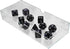 Ultra PRO - Eclipse 11 Dice Set (Jet Black) - Great Dice Set for All Kinds of Card Games and Board Games Such As, DND, MTG, and RPG - UP Your Game...