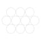 X AUTOHAUX Silicone O-Rings, 48.6mm OD 45mm ID 1.8mm Width VMQ Seal Gasket for Compressor Valves Pipe Repair, White, Pack of 20...