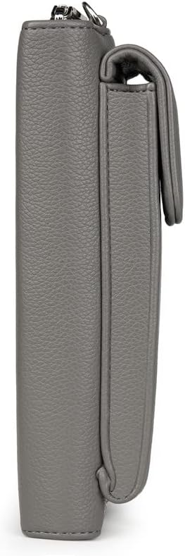Montana West Small Purses for Women Crossbody Cell Phone Wallet Bag with Credit Card Slots 2PCS MWC-180GY...