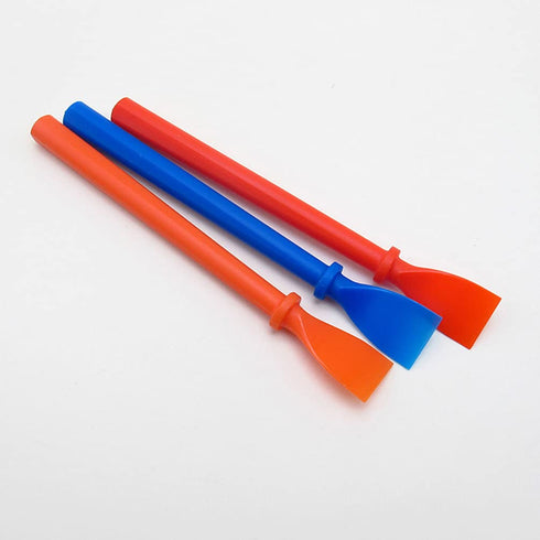 Healifty Tools Repair Kit Silicone Glue Brush 6pcs Glue Smear Sticks Applicator Kit Glue Spreader Handmade Scraping Spreaders Sewing Accessories F...