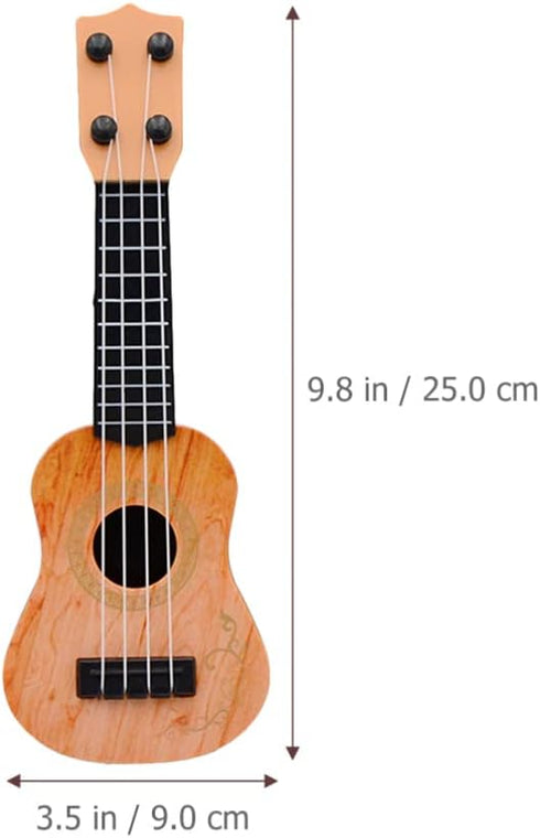 STOBOK Kids Guitar Musical Toy,Mini Classical Ukulele Guitar Musical Educational Toy Guitar Instrument Toy for Children Toddler Beginner School...