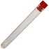16x125mm Plastic Test Tube Set with Caps and Rack, Polypropylene, Natural Tubes, Red Caps, and Cardboard Rack, Karter Scientific (Pack of 25)...