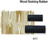 Auniwaig MS7 Household Wall Art Paint Rubber Wood Graining DIY Tool Wood Graining Painting Tool Wood Texture Graining Tool Household Wall Art Pain...