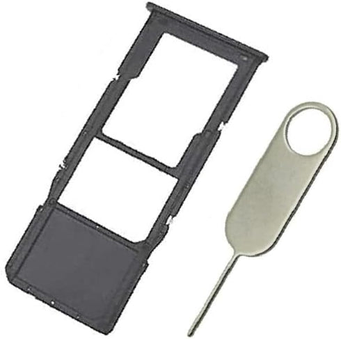 Single Sim Card Tray SD Card Holder Replacement for Samsung Galaxy A13 5G SM-A136U A136U1 S136DL USA Version (Black)......