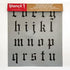 Stencil1 Old English Letter Stencils 2" - Letters & Numbers - Mylar Uppercase & Lowercase Alphabet for Hand Painting, Drawing & Cutting - Perfect ...