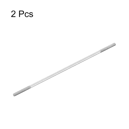 MECCANIXITY 304 Stainless Steel Threaded Tie Push Rods Servo Linkage for DIY RC Car, Boat, Car, Airplane, Helicopter Model&DIY Material, M2.5x100m...