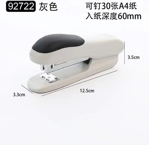 Grey Desktop Stapler Portable Stapler with 25 Sheet Capacity, Two Binding Modes, Classic Staplers with 1000 Staples, Staplers for Office School Ho...