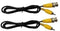 Security-01 2-Packs 1 meter (3.3 Foot) BNC to RCA Video Cable Connector for CCTV Camera from DVR to TV...