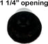 Replacement Hardwood Generic Universal Vacuum Cleaner Floor Brush 1 ¼ inch (1.25'') (32mm) Inner Diameter with Horse Hair Soft Bristles 10” Wide (...