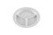G.E.T. ?CP-530-W-EC Heavy-Duty 3 Compartment Plastic Divided Compartment Plates, Deep Sided, 9", White (Set of 4)...