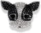 Fashion Cartoon Puppy Dog Cute Animal Black and White Dog Brooch Pin Corgi Teddy Bulldog Brooch for Women Girls...