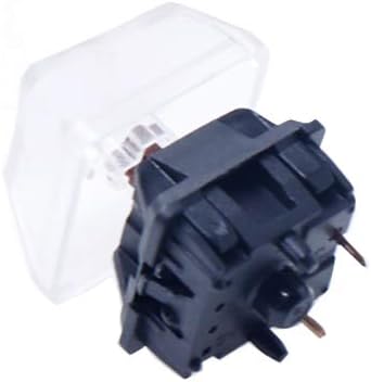 Key Switch Breakout Prototype PCB Board with 5 Pins Black Switches Key Click with R2 Keycap Compatible with Mechanical Keyboard(Packaged 9 sets)...