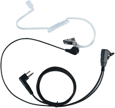 Sarcia 5 Pack Walkie Talkie Earpiece Headset PTT MIC for Motorola 2 Way Radio 2 Pin Rdm2070d cp200 cp200d cp185 with Covert Acoustic Tube...