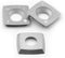 15mm Square with 2"Radius Carbide Inserts Cutters 15×15×2.5mm-R50 Replacement for Woodworking Fits Spiral, Helical Planer Cutter, Lathe, Turning T...