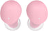 Wireless Earbuds Bluetooth V5.3 Stylish Pink Wireless Earbuds with Transparent Casing and Charging Case - Hi-Fi Stereo Headphones for Young Women...