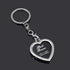 Photo Frame Keychain for Women Men Heart Picture Frame Keychains for Best Friend Birthday Christmas Gifts for Girlfriend Boyfriend picture key cha...