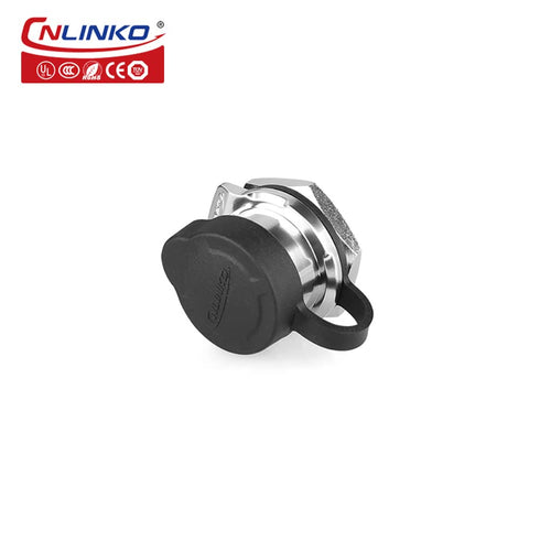 CNLINKO LP20 2 Pin Waterproof Connectors,IP68 Circular Connectors Fast Locking Plug,2-12 Pin Power Connector M20 Male Female Plug,LED Outdoor Ligh...