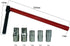 Socket wrench, faucet wrench set, 8-13mm plumber manual tool, suitable for installing faucets in bathrooms...