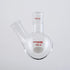 Glass 100ml Heavy Wall 2 Neck Round Bottom Flask, with 19/22 Center and Side Standard Taper Outer Joint - 100ml...