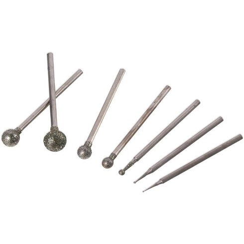 Polishing Kits 12pcs Corundum Metal Carving F Needle Diamond Burr Bits Industry Tool Diamond Grinding Head Stone Ceramic Glass Carving...