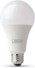 Feit Electric A19 100W Equivalent LED Light Bulbs, Dimmable, 5000k Daylight, 1600 Lumens, 22 Year Lifetime, E26 Base, CRI 90, UL Listed, Damp Rate...