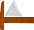 40Pcs White Bead Sorting Trays Triangle Shape Jewelry Storage Plate Painting Plastic for Craft and DIY Needs...