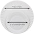 Hygloss Products Paper Plates - Uncoated White Plate - Use for Foodware, Events, Activities, Crafts Projects and More - Environmentally Friendly -...