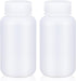 8.4 oz Wide Mouth Lab Reagent Bottle, Laboratory Grade Chemical Container, Sealed Leak-proof Translucent HDPE Bottle, Pill Bottle, Water Sample Bo...