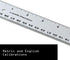 Ludwig Precision Aluminum Straight Edge Ruler, 12-INCH, Silver...