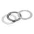 FEIYING Roller Bearing Washer,Thrust Needle Roller Bearings with Washers,Durable Alloy Steel Industrial Bearing Automotive, Marine, Aviation(AXK55...
