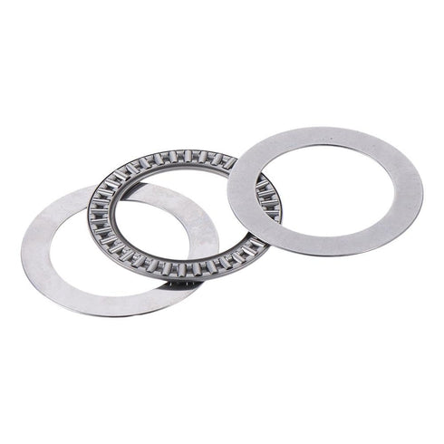 FEIYING Roller Bearing Washer,Thrust Needle Roller Bearings with Washers,Durable Alloy Steel Industrial Bearing Automotive, Marine, Aviation(AXK20...